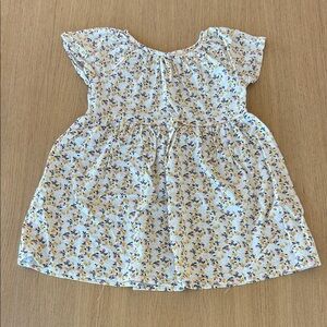 Cat & Jack Yellow Floral Baby Dress